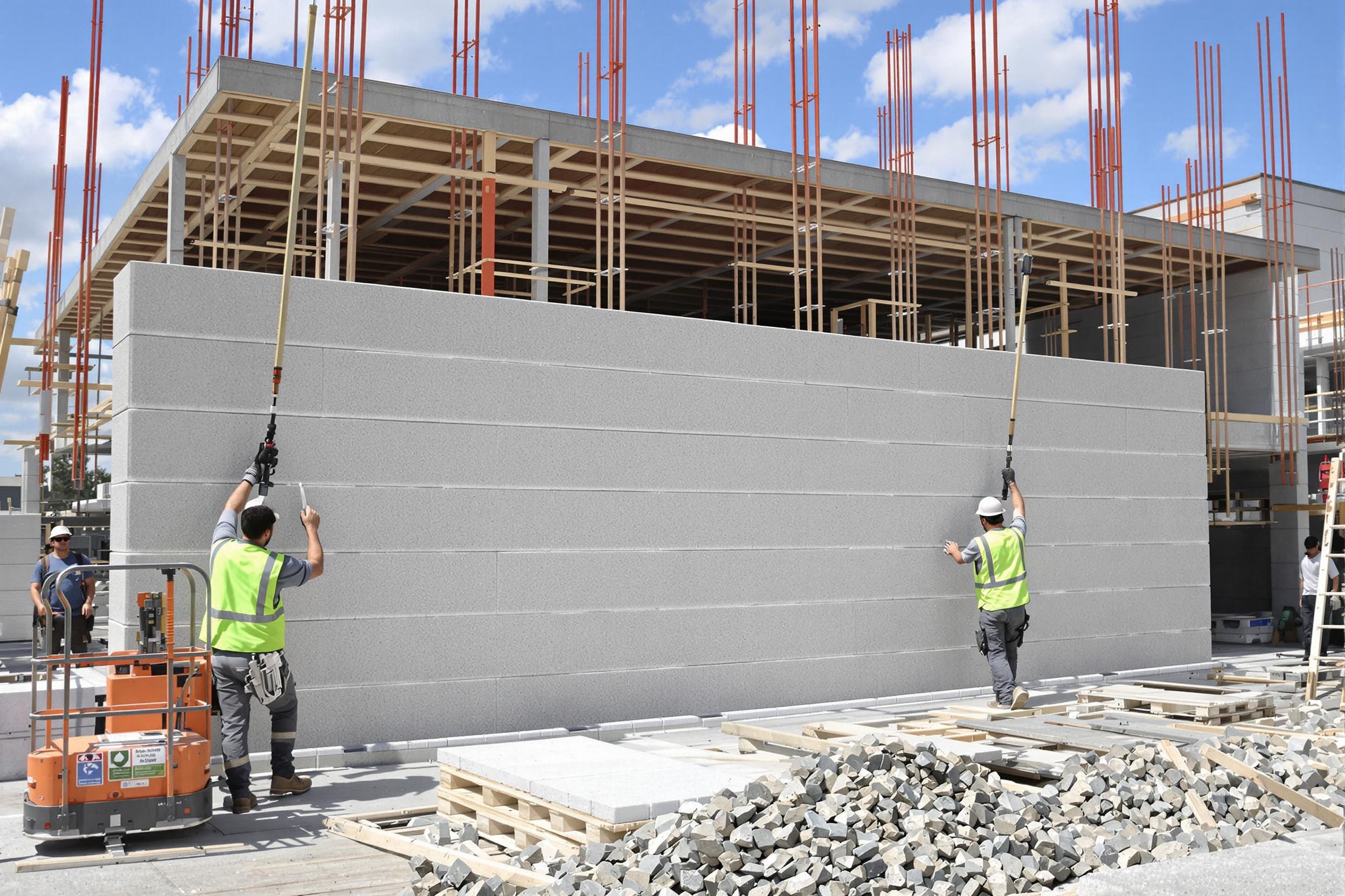 Blocs en béton cellulaire : avantages et utilisation du matériau siporex