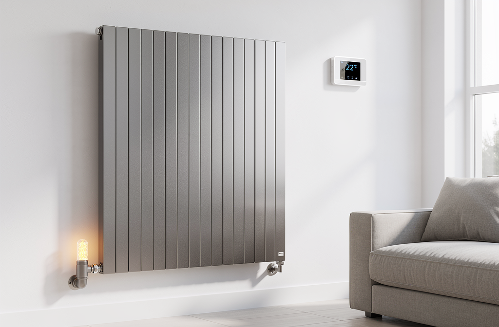 Radiateur basse température compatible pompe à chaleur