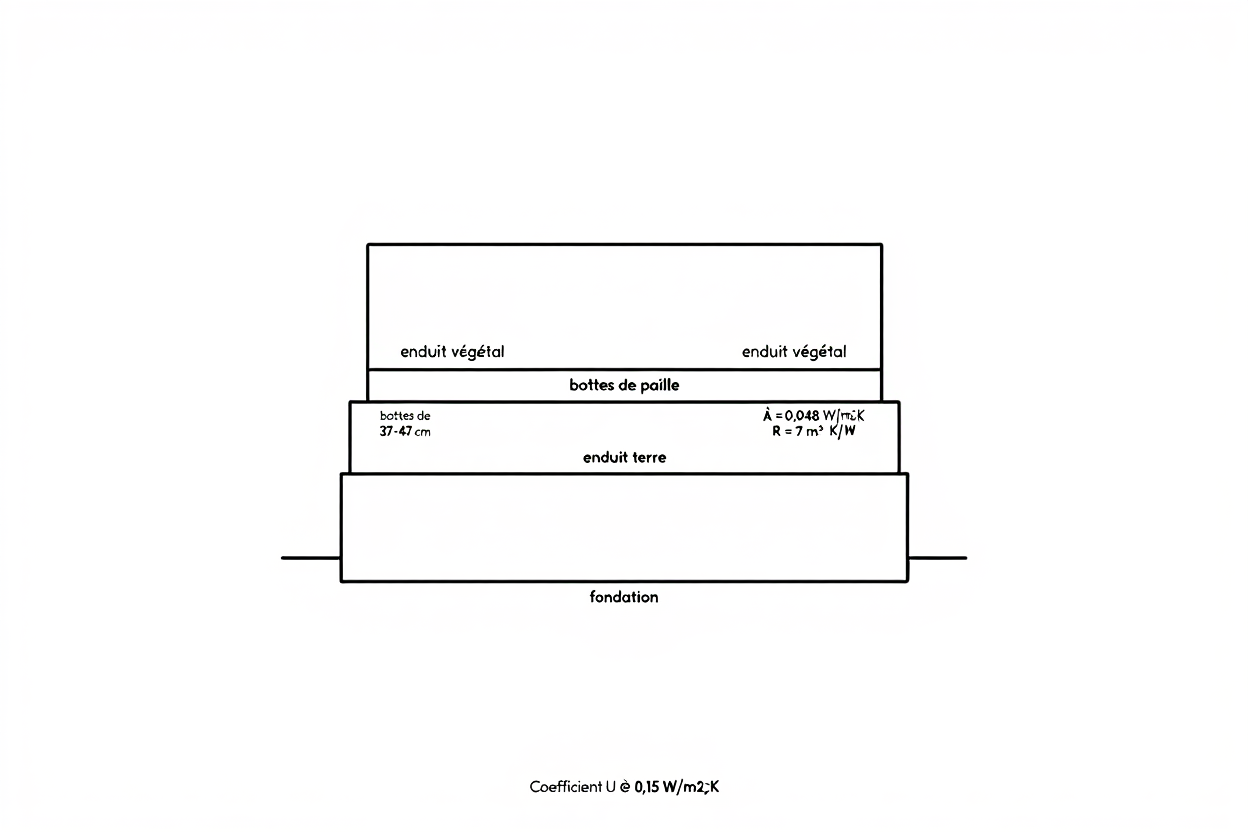 Avantages maison paille : performance thermique et coût réduit