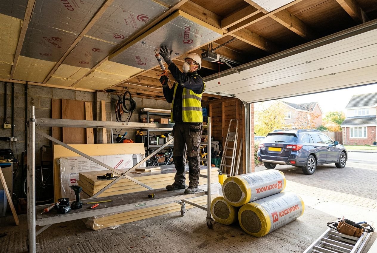 Isolation garage prix : techniques et coûts pour isoler un garage