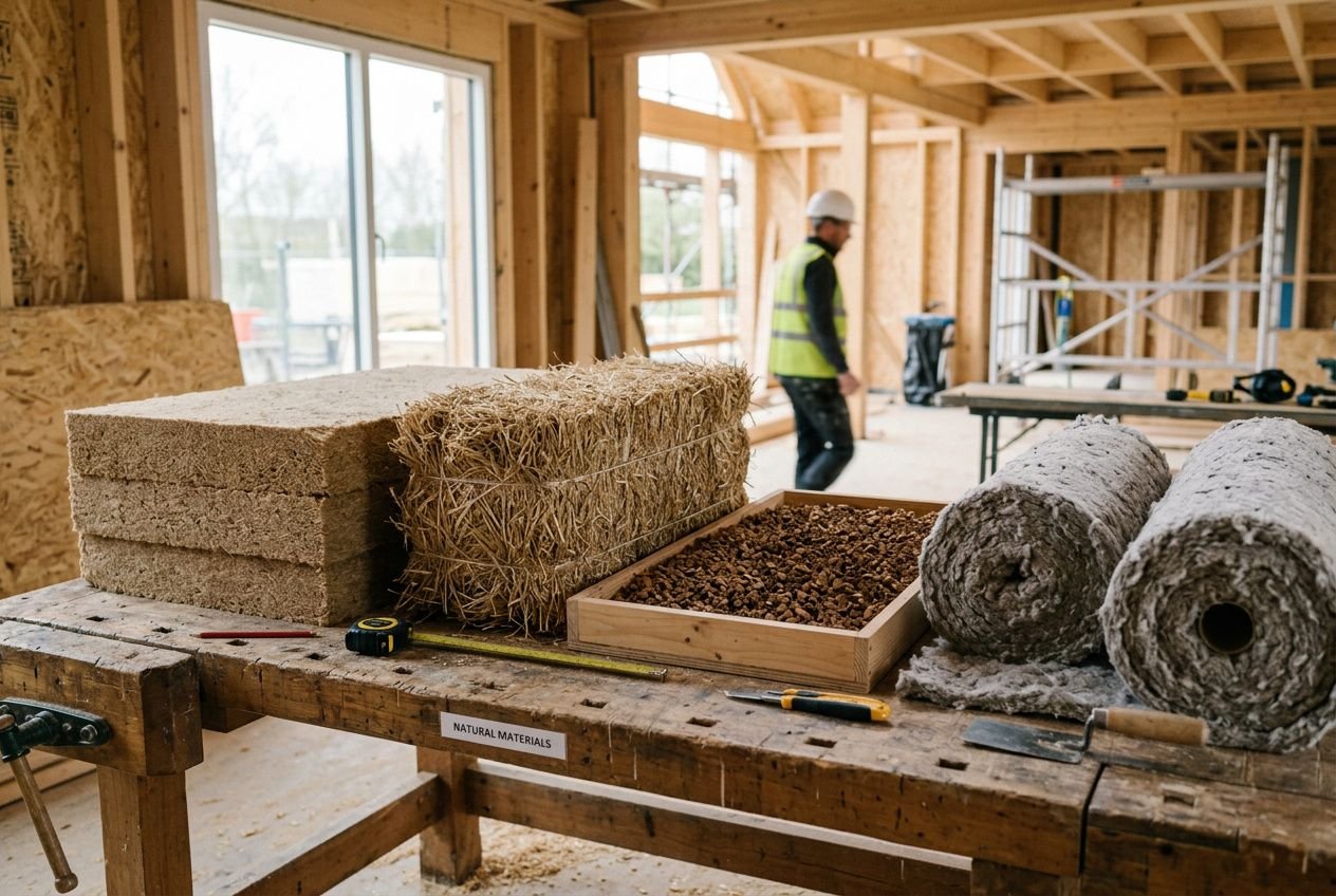 Matériaux écologiques de construction : guide durable et biosourcé
