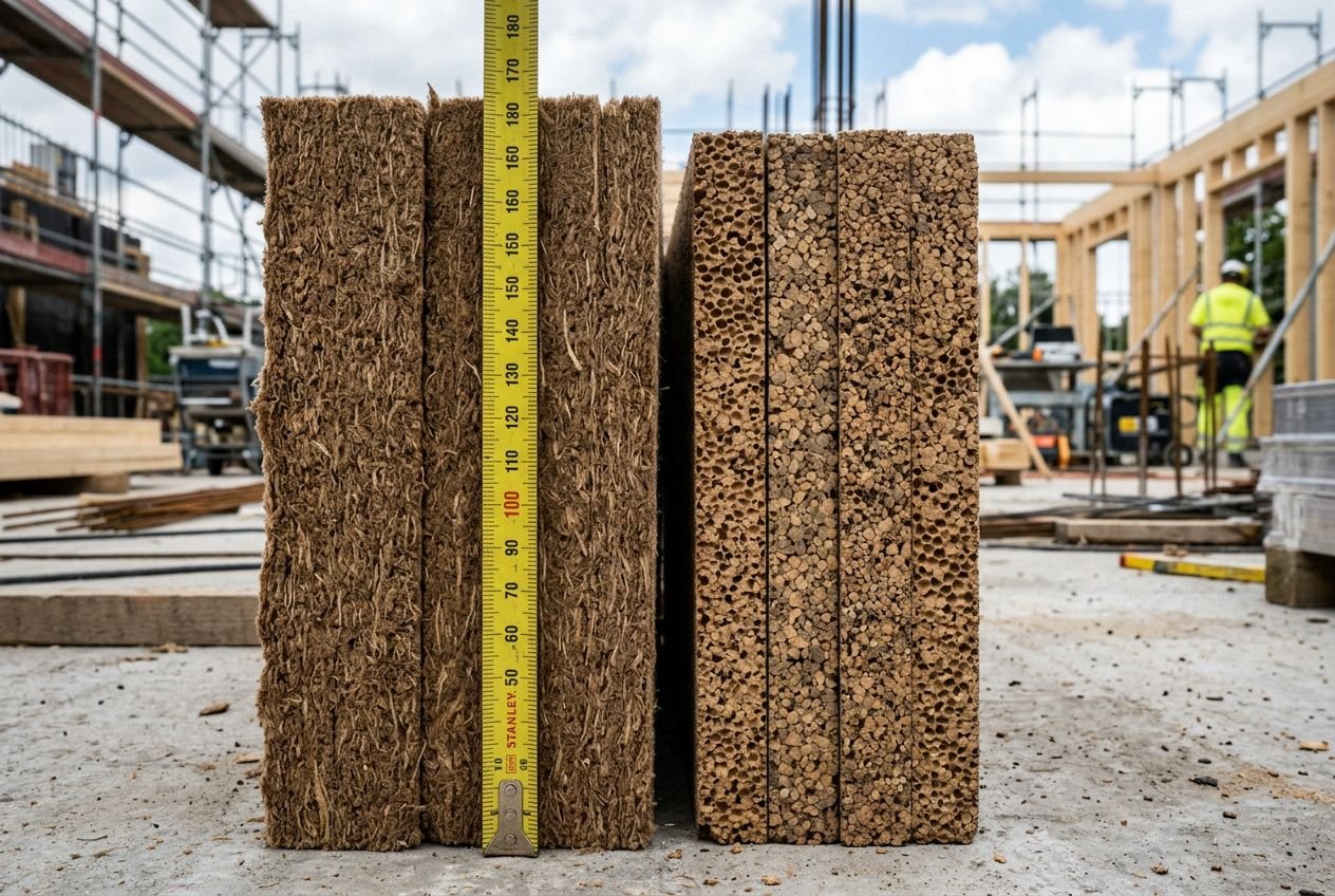 Isolant naturel rigide : guide complet fibre de bois et liège