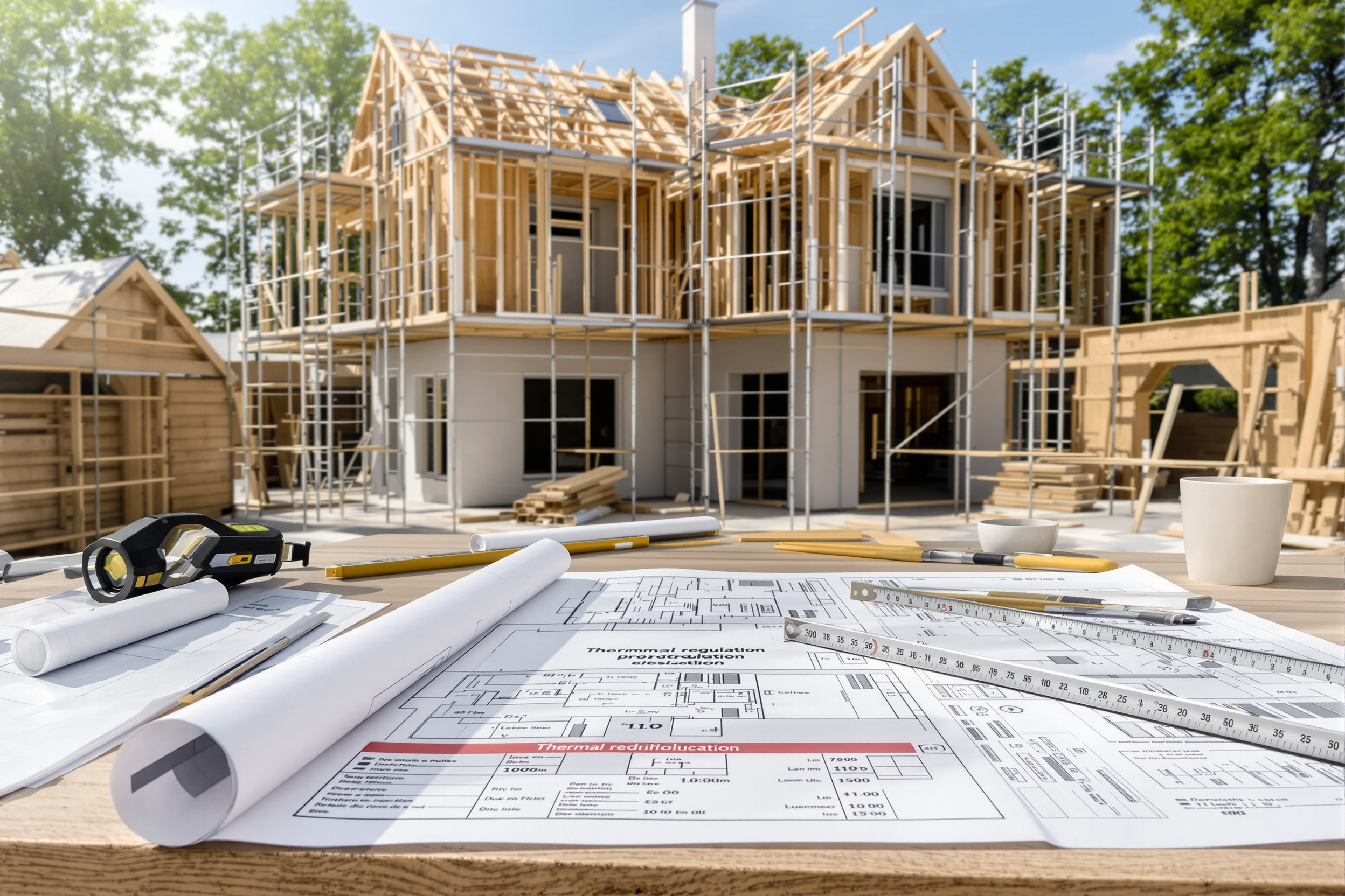 Attestation Bbio pour permis de construire sur chantier neuf