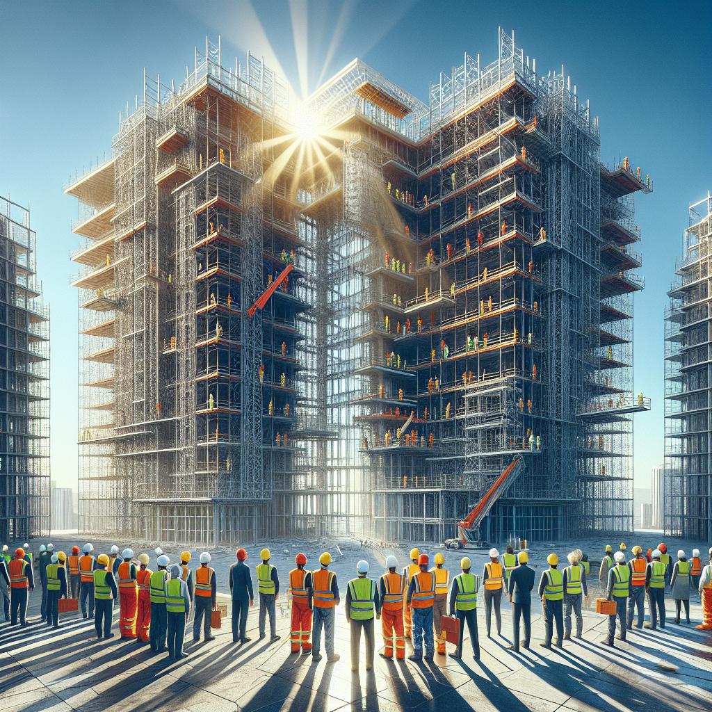 Final phase of a construction project